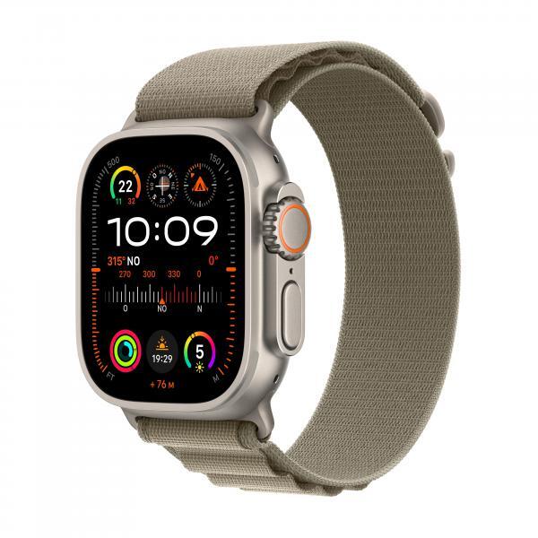 Apple Watch Ultra 2 OLED 49 mm Digitale 410 x 502 Pixel Touch screen 4G Titanio