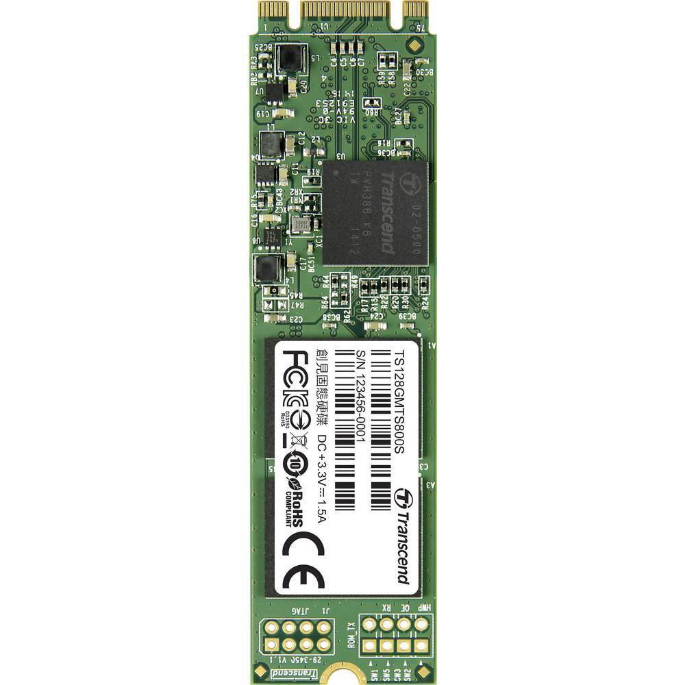 Transcend 800S 128 GB Memoria SSD interna SATA M.2 2280 M.2 SATA 6 Gb/s