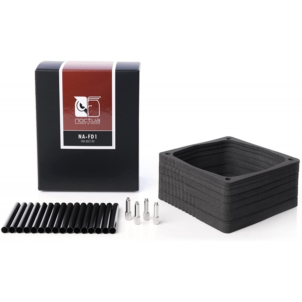 Noctua NA-FD1 Fan Duct Kit - Black