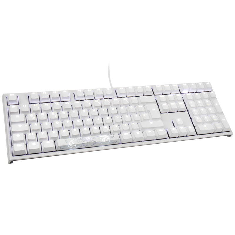 Ducky One 2 White Edition Full-size (100%) USB Interruttore DKON1808S-RDEPDWZW1