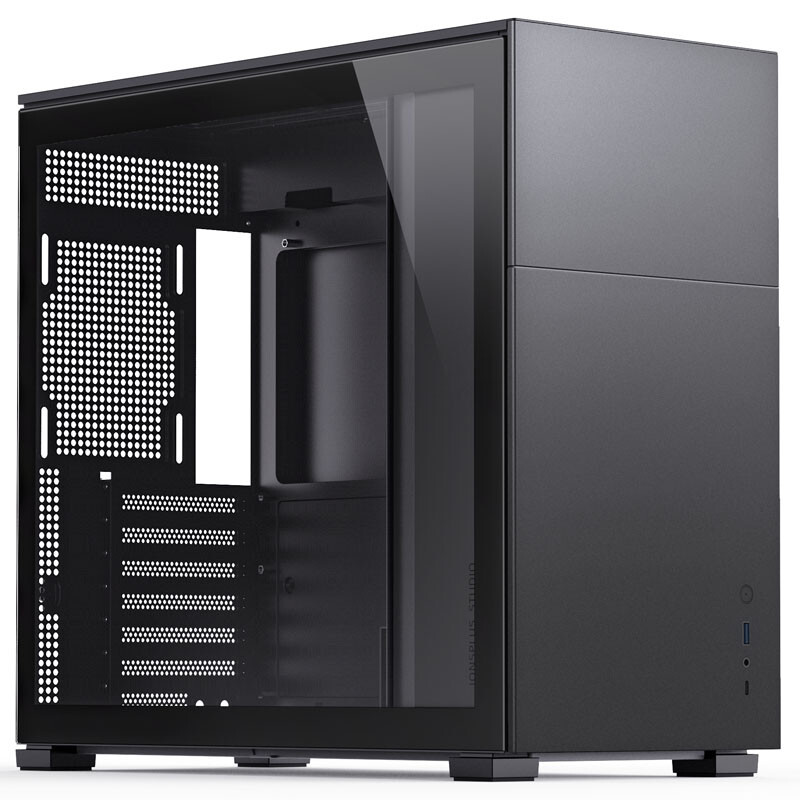 Jonsbo D41 ATX Gehäuse Tempered Glass nero Alloggiamento ATX D41 STD BLACK