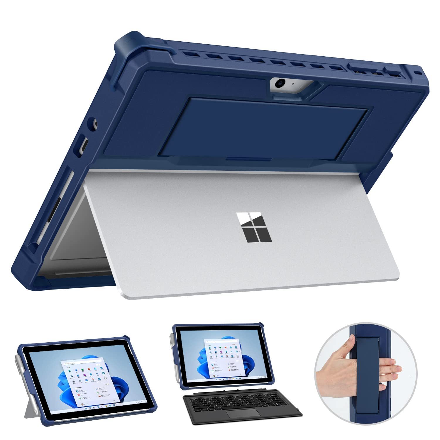 MoKo Custodia per Microsoft Surface Go 4/Surface Go 3/Surface Go 2/Surface Go...