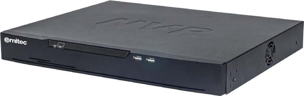 Cygnus 16 Port NVR, PoE, 1U - Cygnus 16 channel PoE NVR - Warranty: 60M