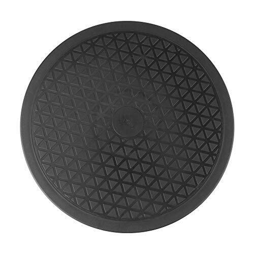 Supporto rotante, nero 360 ° 10 '' piattaforma girevole piattaforma (O8Z)