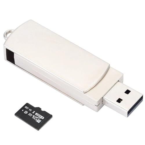 64GB Registratore Vocale Audio, Micro Registratore con Attivazione Vocale (p3G)