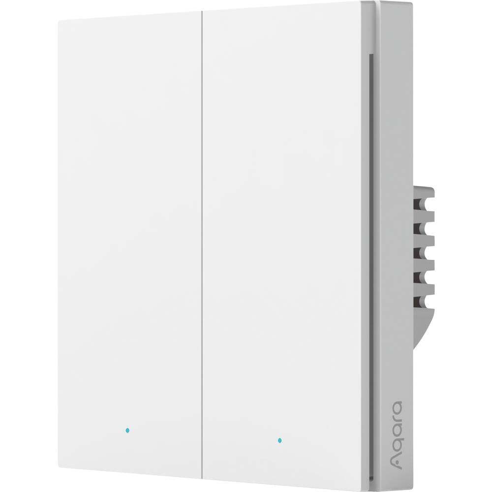 Interruttore a muro senza fili Aqara Smart Wall Switch H1(No Neutral, Double