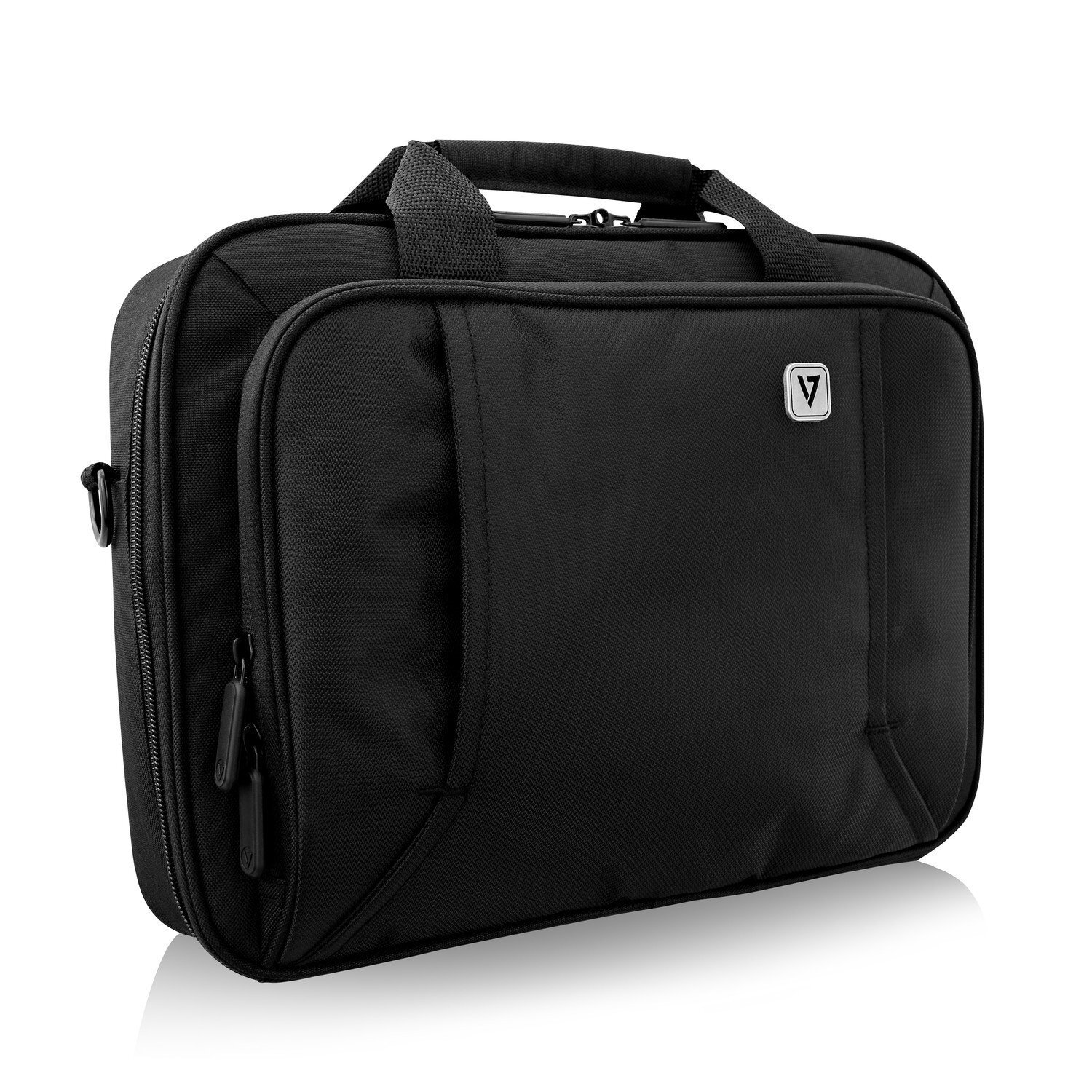 V7 CCP13-BLK-9E 13" Professional Front Loading Laptop Case (RFID, TSA, Weather R