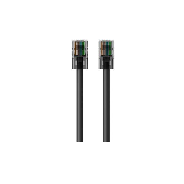 Belkin RJ45-RJ45, Cat6, 2m cavo di rete Nero