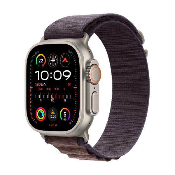 Apple Watch Ultra 2 OLED 49 mm Digitale 410 x 502 Pixel Touch screen 4G Titanio