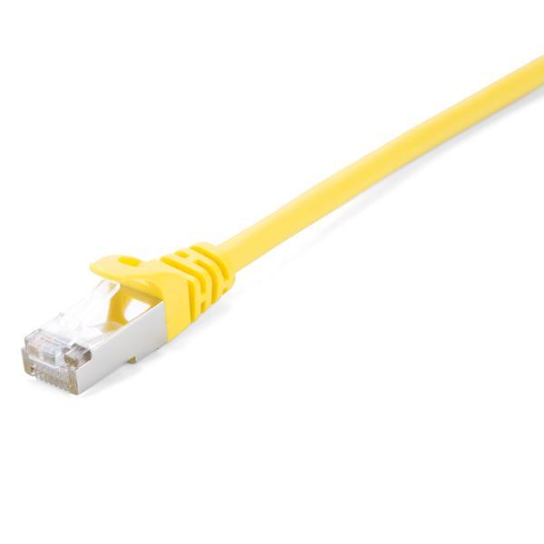 V7 - Cables CAVO DI RETE CAT6 STP 5M GIALLO SCHERMATO CAVO PATCH