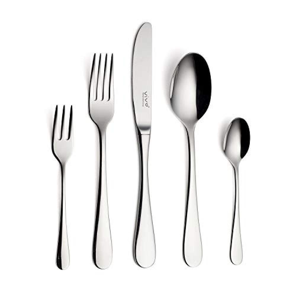 (TG. 30 Pezzi) Vivo Design Villeroy & Boch Group New Sweet Basic Set di posate,