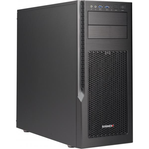 Supermicro SuperChassis GS5A-754K Midi ATX Tower Nero, Grigio 750 W