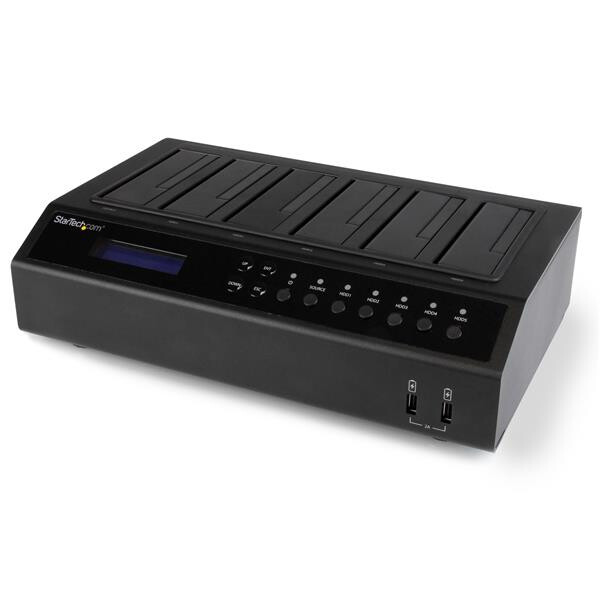 Startech - Data Storage DOCK DUPLICATORE HDD/SSD USB 3.0/ESATA 1:5 CLONER/ERASER