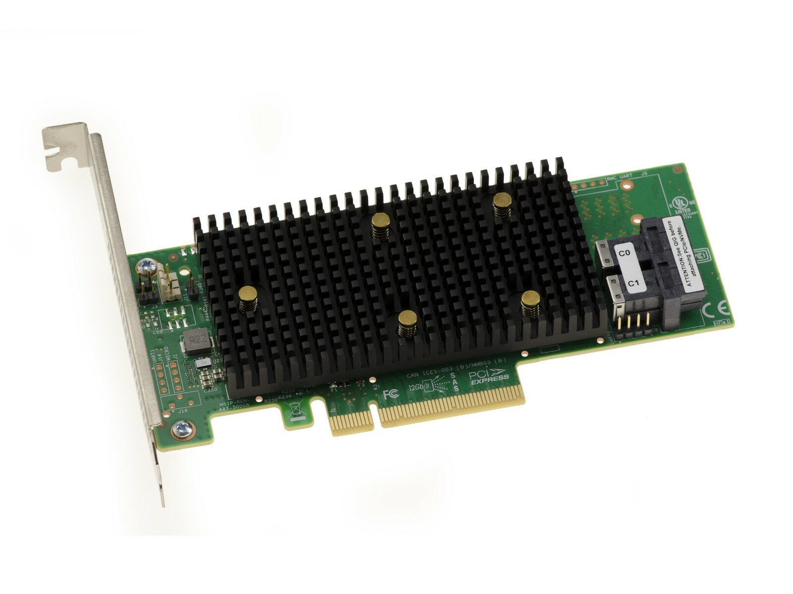 Broadcom Lsi 9440-8i - Ref 05-50008-02 - 12GB 8 Porte - SAS SATA Nvme - Raid