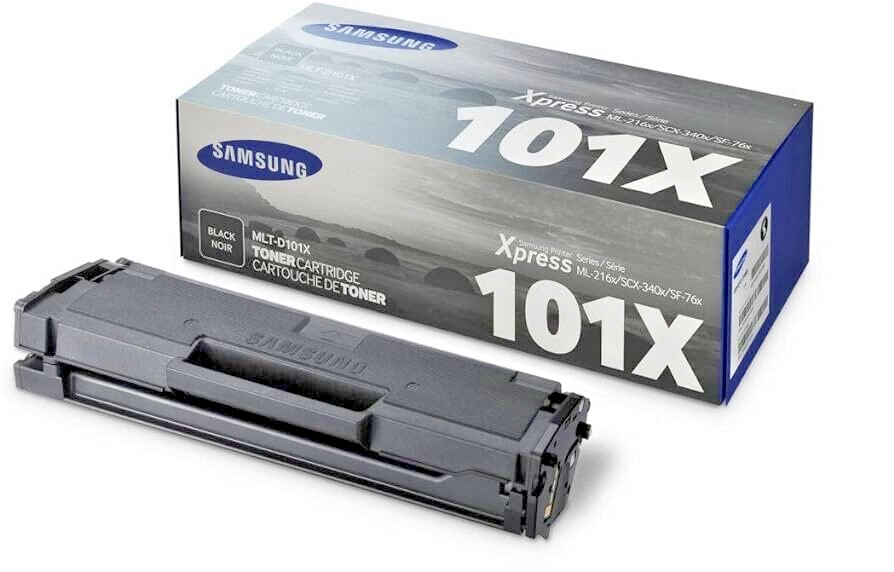 Samsung MLT-D101X  TONER ML-216X/SCX-340X/SF-76X BLACK CARTRIDGE CARTOUCHE
