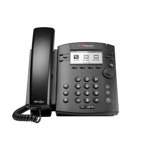 Polycom VVX 311 IP Gigabit Desktop Telefono 2200-48350-001 Nuovo IN Scatola