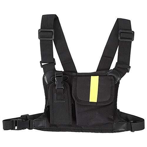 Radio Chest Harness - Chest Harness Chest Front Pack Pouch Holster Vest (o8s)