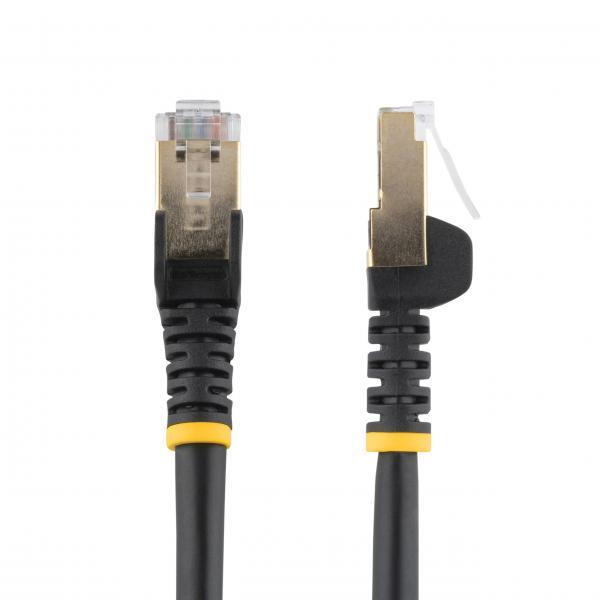 Startech - Cables CAVO CAT6A DA 7.5M - NERO - ANTIGROVIGLIO - SCHERMATO - RAME