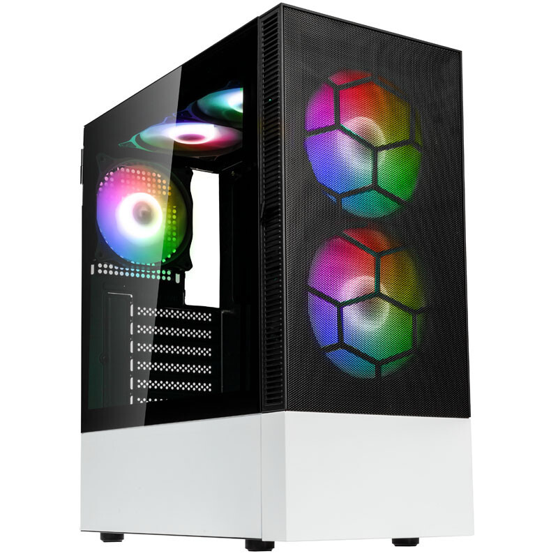 Kolink Observatory MX Mesh ARGB Midi-Tower nero/bianco Midi OBSERVATORY MX MBW