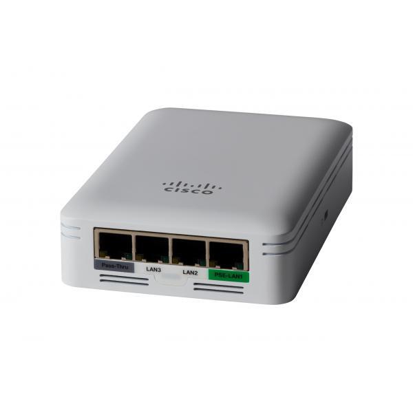 Cisco - Small Business CBW145AC 802.11AC 2X2 WAVE 2 ACCESS POINT WALL PLATE