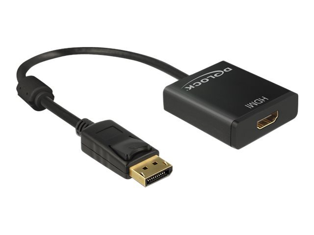Delock 62607 0,2 m DisplayPort HDMI tipo A (Standard) Maschio Femmina Oro 62607