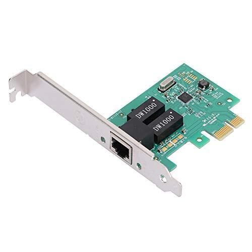KIKYO Scheda LAN Gigabit, Scheda di Rete Gigabit Ethernet PCI-E (C4T)