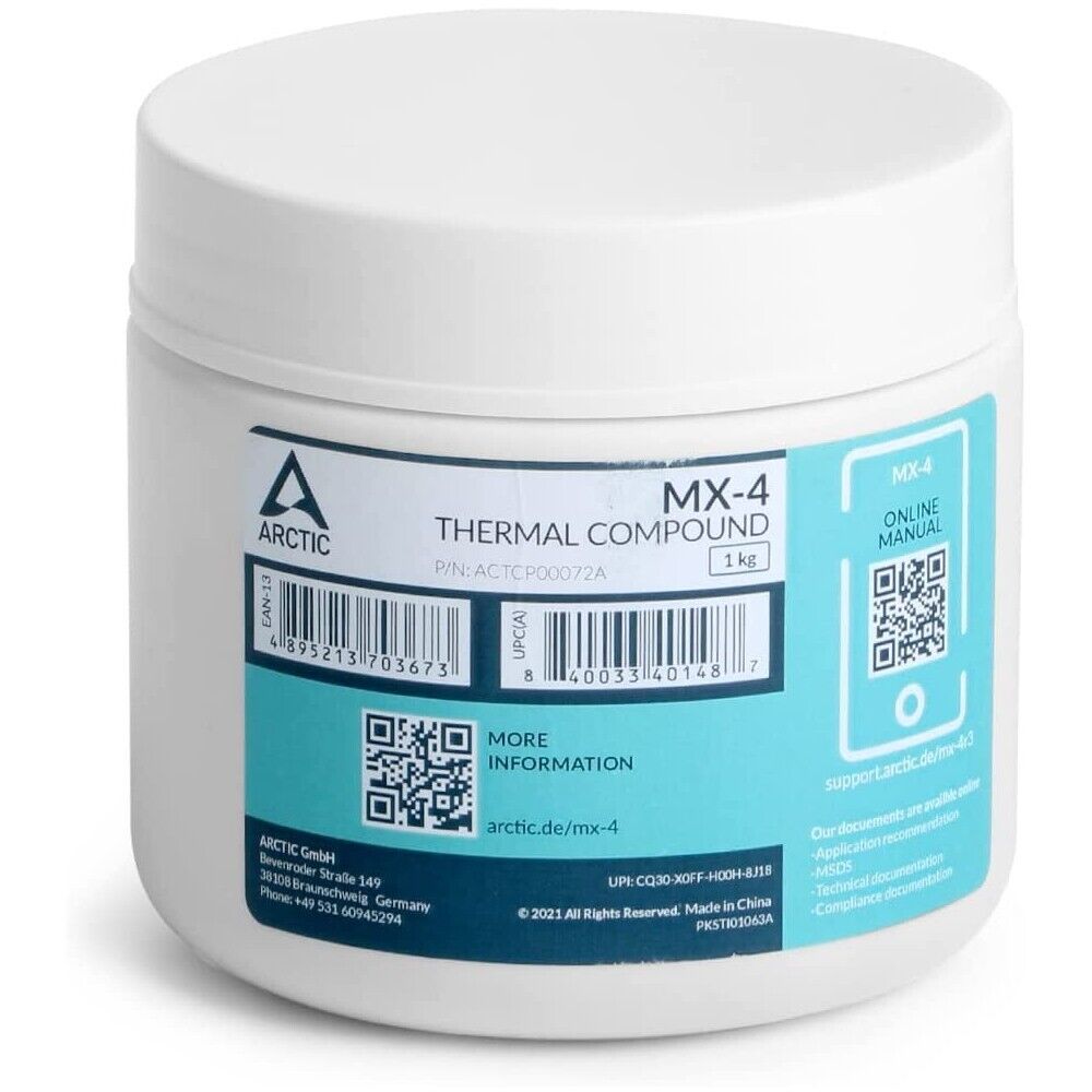 ARCTIC MX-4 Thermal Compound - Pasta termoconduttiva da 1 kg