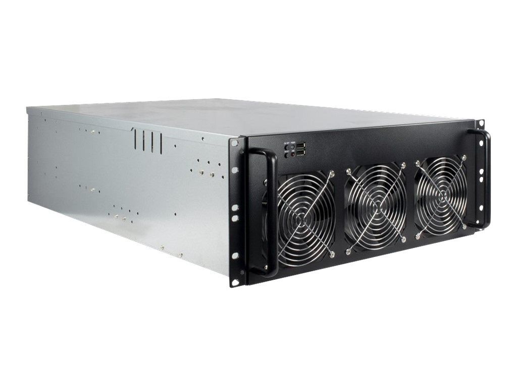 Inter-Tech 88887236 Supporto Server Nero Grigio ATX micro ATX Mini-ITX 88887236