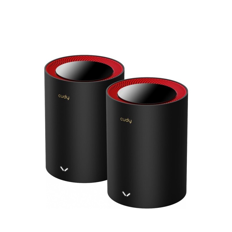 Cudy AX3000 Pack de 2 Sistemas WiFi 6 Mesh AX3000 2.5G Dual Band - Admite Ancho