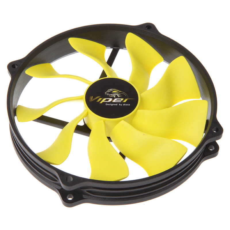 Akasa 14cm Viper R Fan Ventilatore 14 cm 600 Giri/min 1600 Giri/min AK-FN073