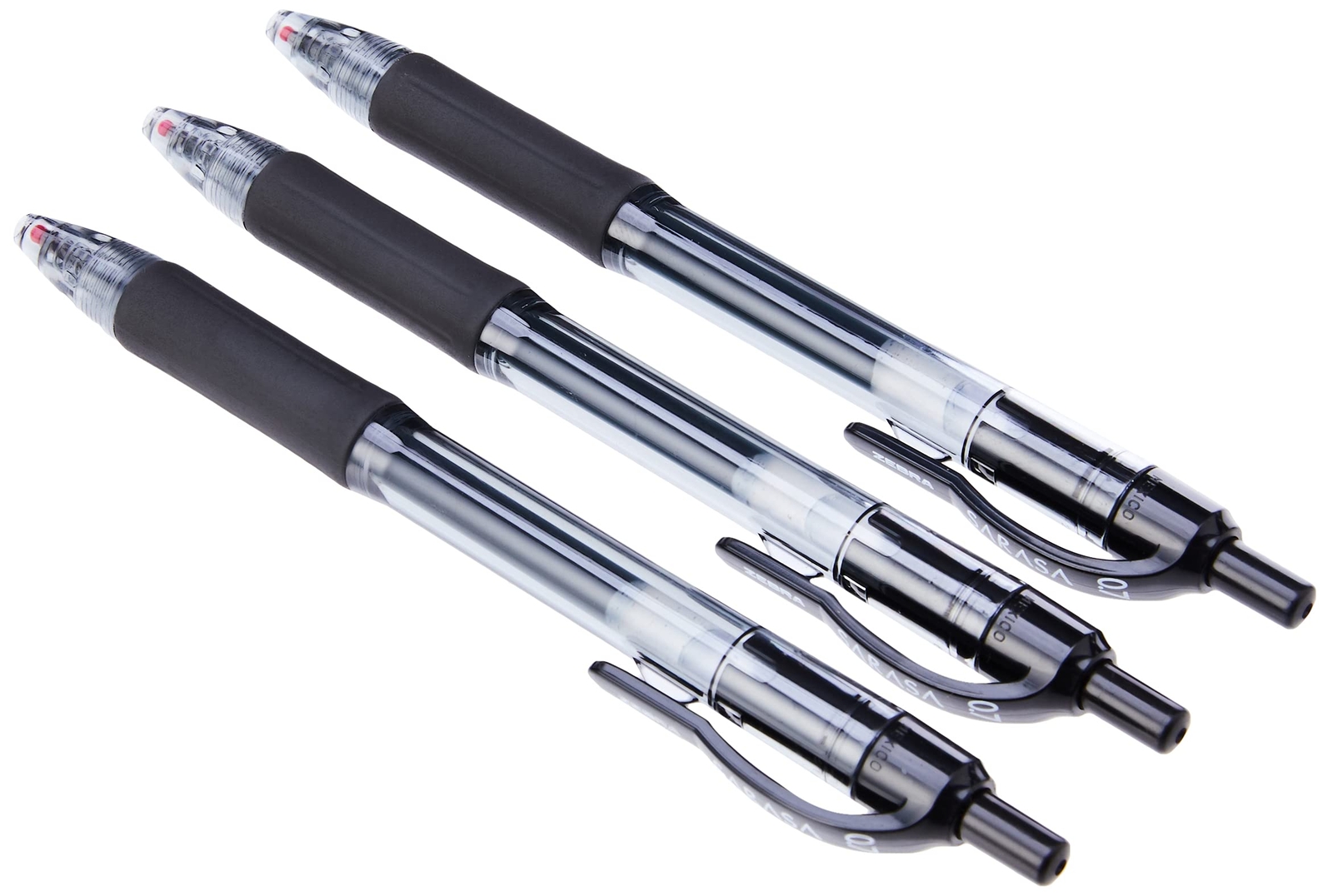 Zebra Sarasa Gel Pen - Black, 3 Count (Pack of 1), 1518 Black (3 Pack)