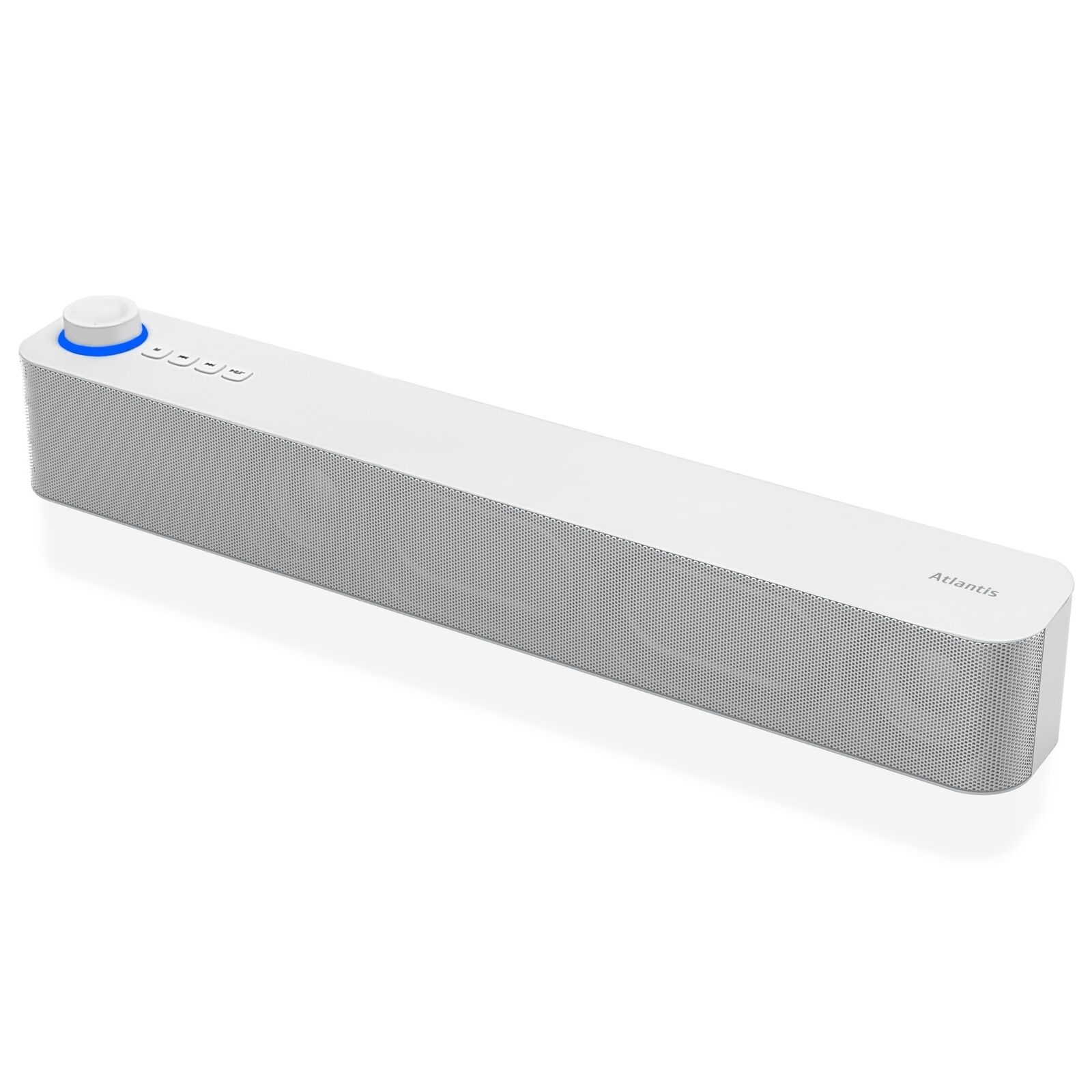 ATLANTIS Soundbar PC 20W, Casse PC, Jack 3.5mm + Bluetooth 5.3 per (h7Q)