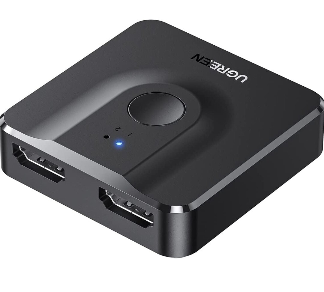 UGREEN Switcher HDMI per due dispositivi 4K@60Hz