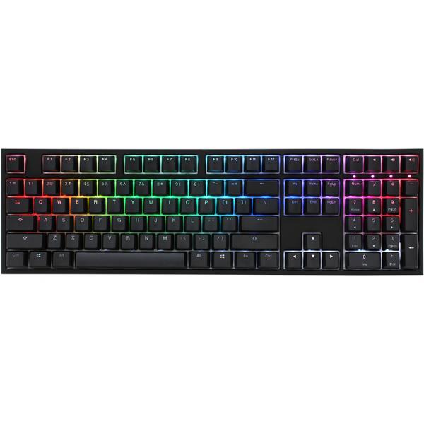 Ducky ONE 2 RGB tastiera USB Tedesco Nero