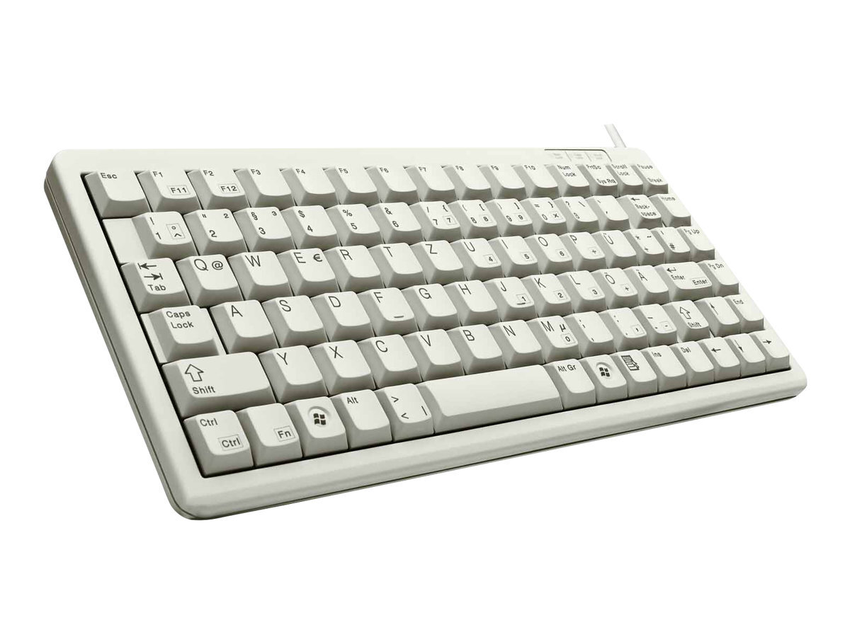 Cherry Slim Line Compact-Keyboard G84-4100 Tastiera Laser 86 G84-4100LCMDE-0