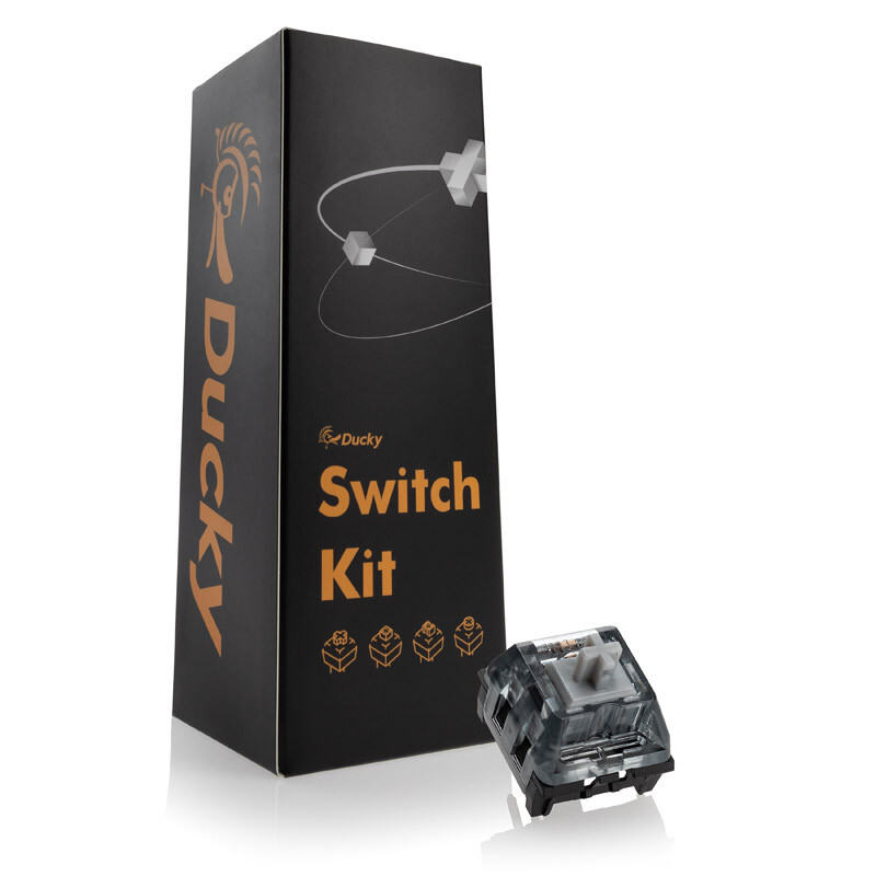 Ducky Kalih Super V2 Speed Silver Switches mechanisch 3-Pin DSK110-PPA2