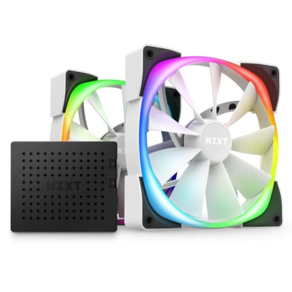 (TG. 140mm) NZXT AER RGB 2-140mm - HF-2814C-DW - Personalizzazioni avanzate dell