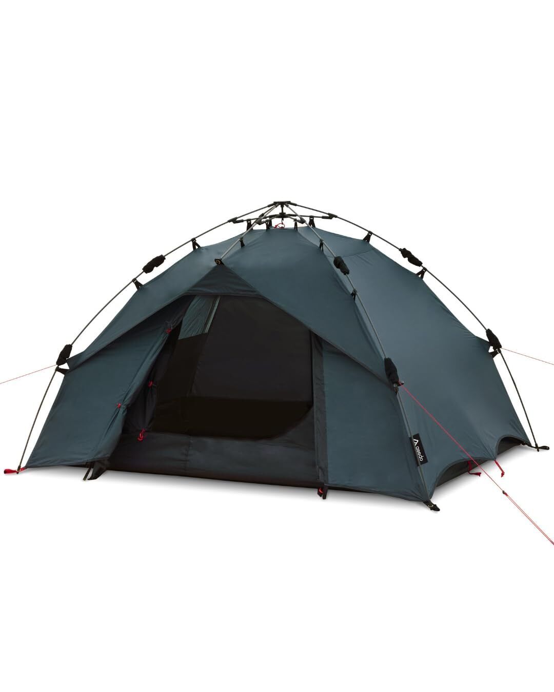 Qeedo Quick Ash 2 Tenda da campeggio 2 posti, tenda automatica (z3M)