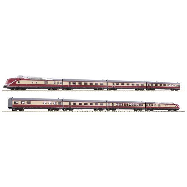 Fleischmann 7760001   N Kit 8 pz. Treno di trazione per turbine a gas BR 602 di