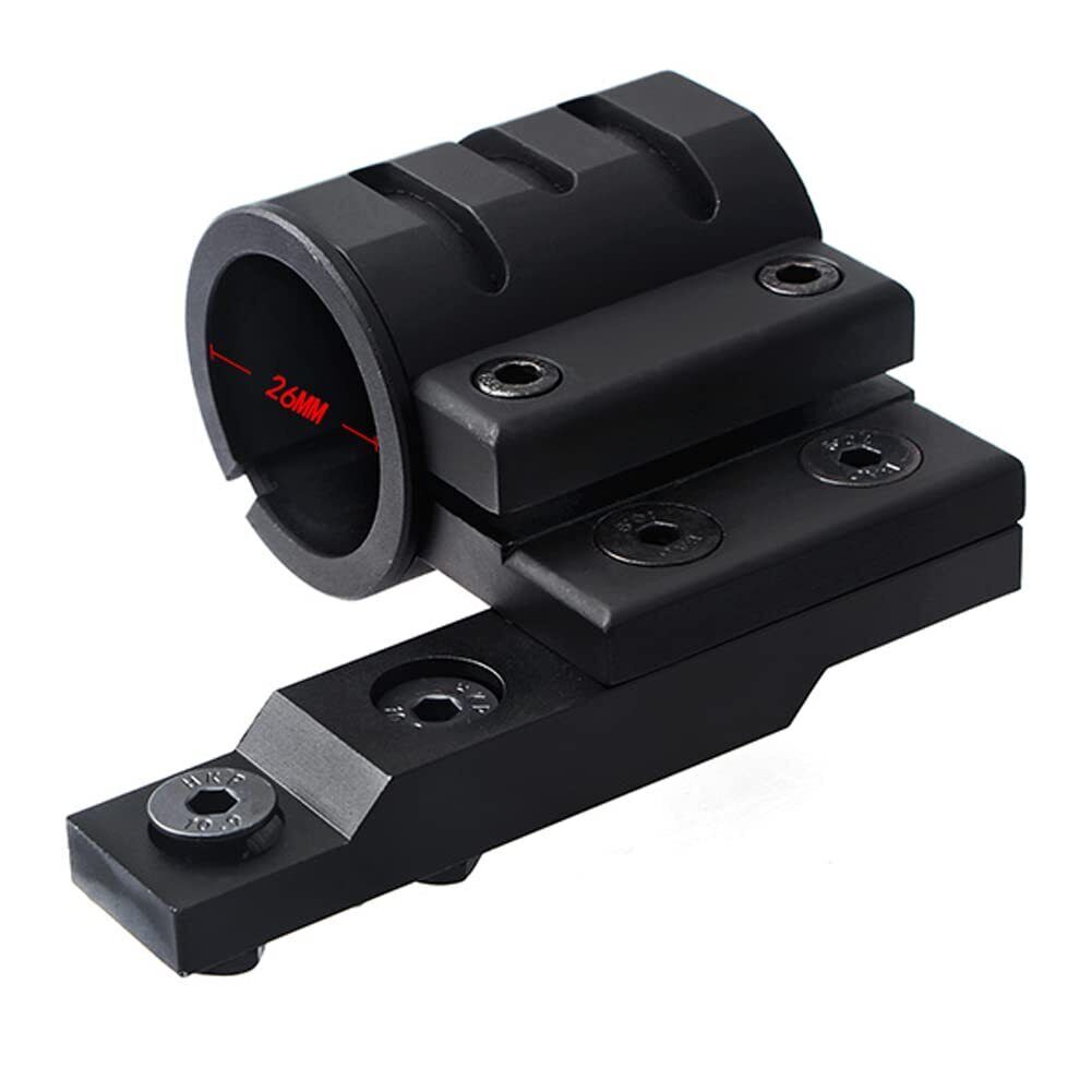 KEENZO Offset Torch Ring Mount per Keymod Rail System – 2 Modi per Il (E8D)
