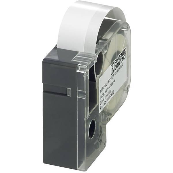 Phoenix Contact 803972   MM-EML (EX18)R C1 WH/BK Etichette per stampante a trasf