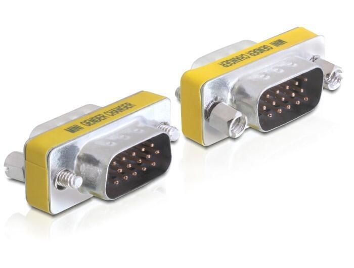 Delock Adapter Gender Changer VGA Stecker