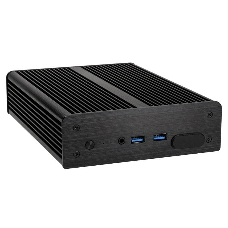 Akasa Newton MC Small Form Factor (SFF) PC Nero UCFF Alluminio 2.5" A-NUC13-M1B