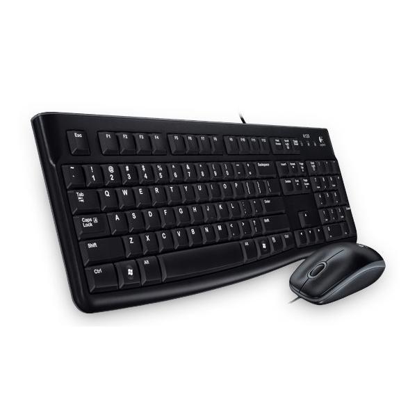 1890029 Logitech Logitech Desktop MK120 tastiera USB Bulgaro Nero cod. 920-00253