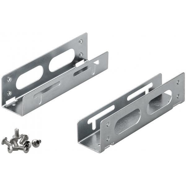 COPPIA FRAME UNIVERSALE IN METALLO CON VITI HD 3,5 PER MONTAGGIO SU ALLOGGIAMENT