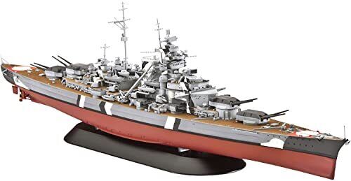 Revell- Battleship Bismarck Modello, Scala 1:700, Multicolore, 05098 (N2u)