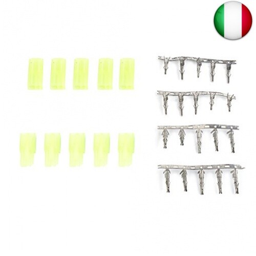 5 coppie di spine maschio mini femmina per aerei RC NiMH e auto Tyco ...