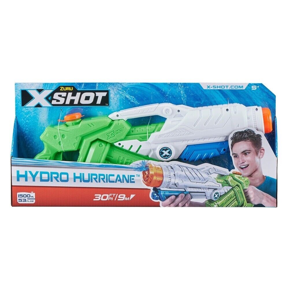 X-Shot Water Warfare Idro Hurricane Water Blaster pistola acqua gioco mare pisci