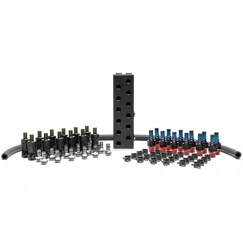 EK Water Blocks EK-Pro Quick Disconnect Manifold 2CPU 4GPU 3831109899748