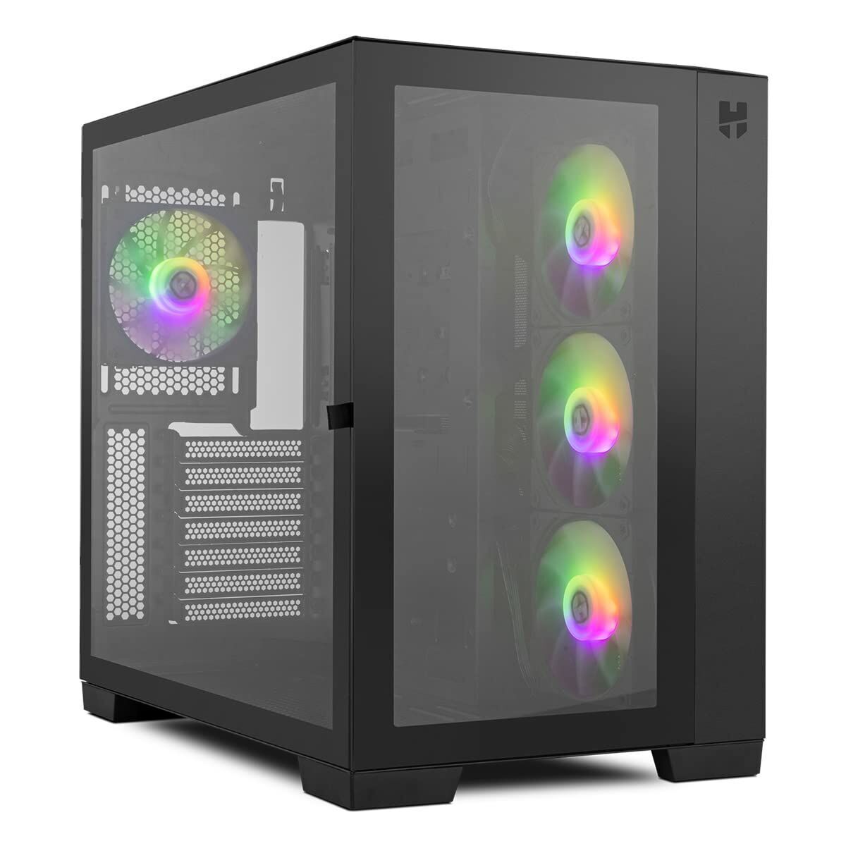 Case computer desktop ATX Nox NXHUMMERASTRABK Nero
